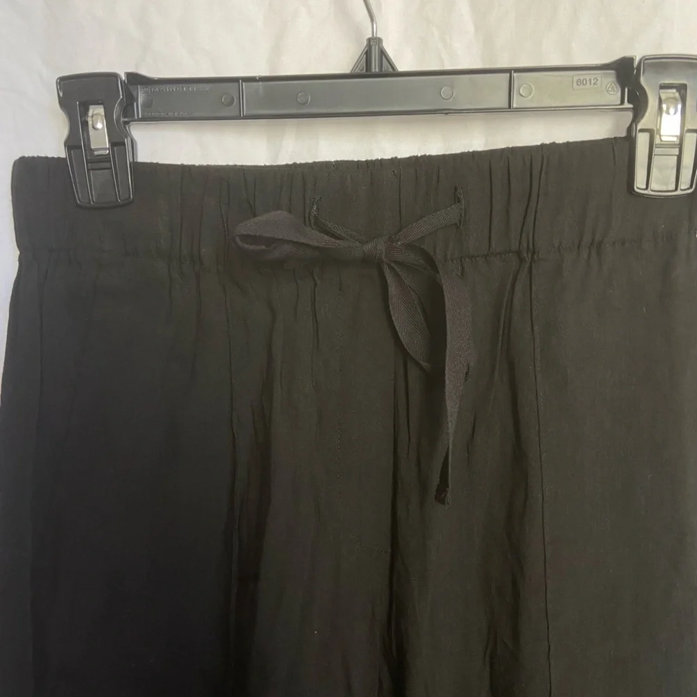 Aritzia Babaton Boho Linen Pants Lightweight Summer Trousers Relaxed Fit Size S